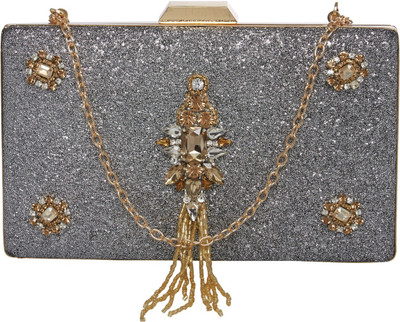 

TARUSA Casual Grey Clutch