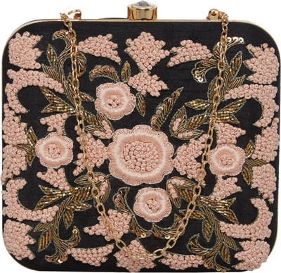 

TARUSA Casual Black Clutch