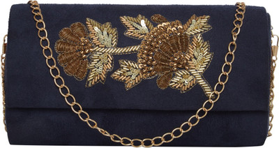 

TARUSA Casual Black Clutch