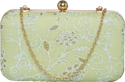 

TARUSA Casual Green Clutch