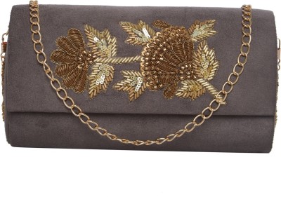 

TARUSA Casual Grey Clutch