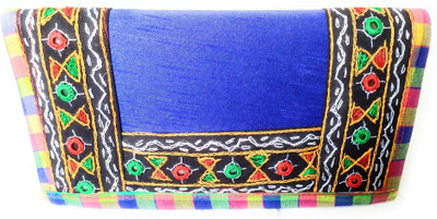 

Utkal Craft House Casual Blue Clutch