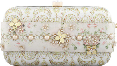 

Puneet Gupta Party White Clutch