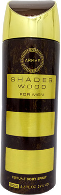 

Armaf Shades Wood Deodorant Spray - For Men(200 ml)