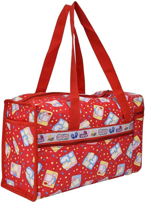 

Guru Kripa Baby Products Presents New New Born Baby Mother Bag/Diaper Bag(Red)
