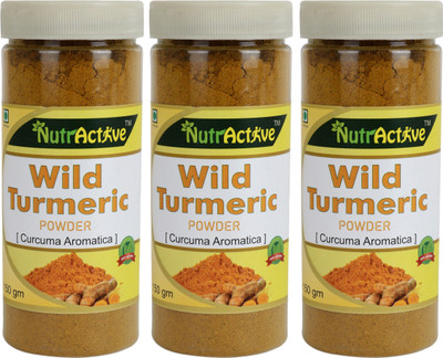 

NutrActive Wild Turmeric/ Jangli Haldi - Kasthuri Turmeric (Manjal) from Kerala - (CIRCUMA AROMATICA POWDER)(450 g)
