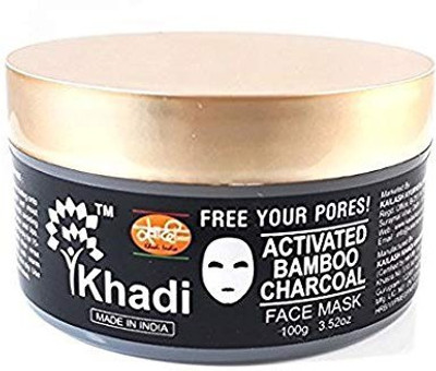 

Khadi India Activated Bamboo Charcoal Mask(100 g)