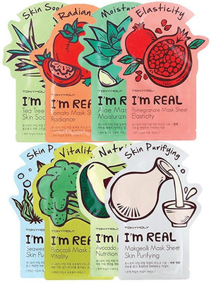 

Tonymoly I'm Real Sheet Mask Pack of 8(160 g)