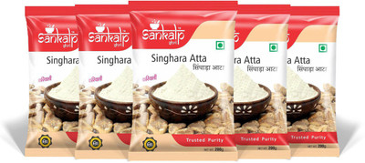 

sankalpshri Trusted Purity Singhara Atta(200 g, Pack of 5)