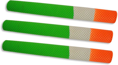 KP SPORTS Indian Tri-Colour Cricket Bat Handle Grip (Pack of 3(Multicolor, Pack of 3)