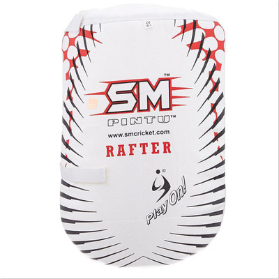 

SM Rafter Cricket Thigh Guard Youth Cricket Thigh Guard(Youth, White, Red)