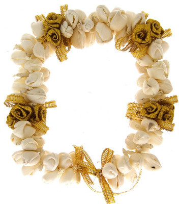 

Anuradha Art jewellery Hair Gajra Bun Clip(White)
