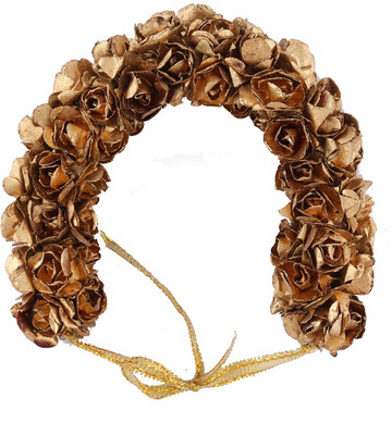 

Anuradha Art jewellery Hair Gajra Bun Clip(Gold)