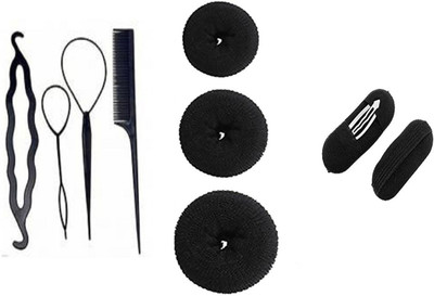 

NERR hair accessories 9p/c combo set / hair accessories / Hair Accessory Set (Black) Hair Accessory Set (Black) Hair Accessory Set(Black)