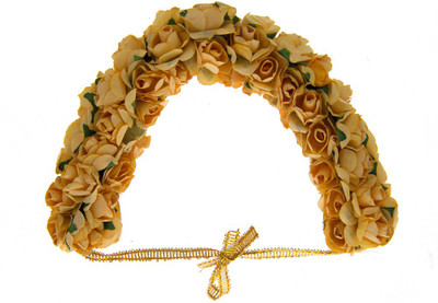 

Anuradha Art jewellery Hair Gajra Bun Clip(Yellow)