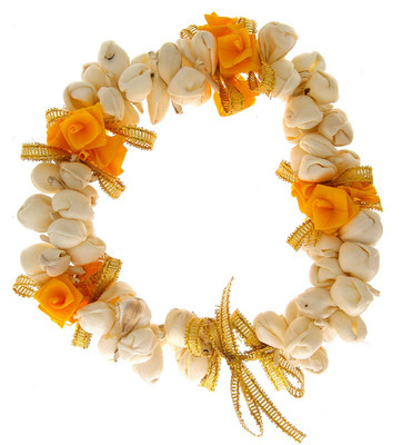 

Anuradha Art jewellery Hair Gajra Bun Clip(Orange)