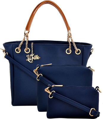 

LaFille Hand-held Bag(Blue)