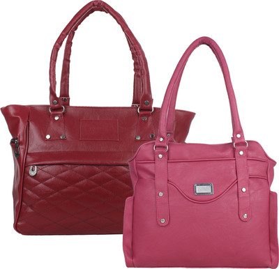 

Element Cart Shoulder Bag(Maroon, Pink)
