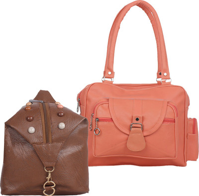 

Element cart Sling Bag(Orange, Brown), Brown;orange