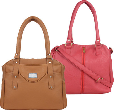 

Element Cart Messenger Bag(Brown, Pink)