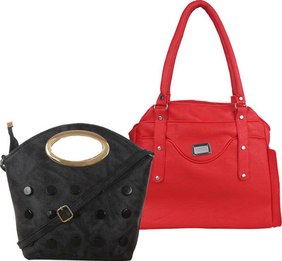 

Element Cart Shoulder Bag(Black, Red)