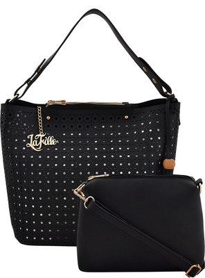 

LaFille Hand-held Bag(Black)