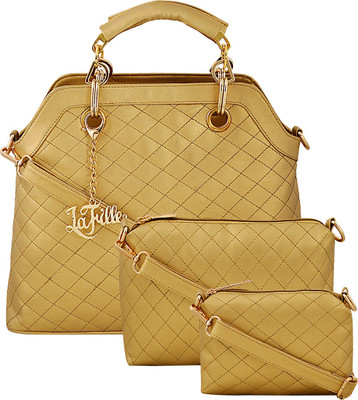 

LaFille Hand-held Bag(Gold)