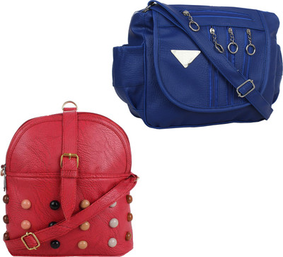

Fillincart Shoulder Bag(Blue, Red)