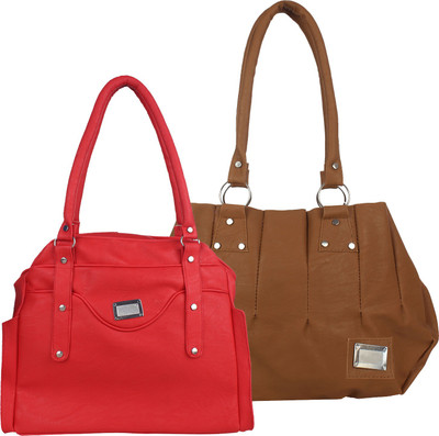 

Element Cart Messenger Bag(Brown, Red)