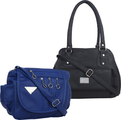 Element Cart Messenger Bag(Blue, Black), Black;blue