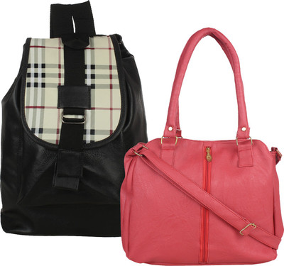 

Element Cart Sling Bag(Black, Pink)