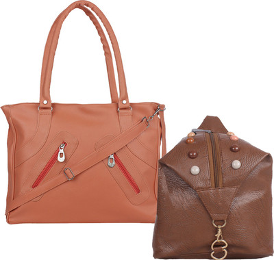 

Element cart Sling Bag(Tan, Brown), Brown;tan
