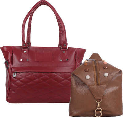 

Element cart Sling Bag(Maroon, Brown), Brown;maroon