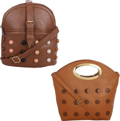 

Fillincart Sling Bag(Brown)