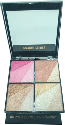 

Sivanna 14 Shade Super Highlighter-36203 Highlighter(Multicolor)