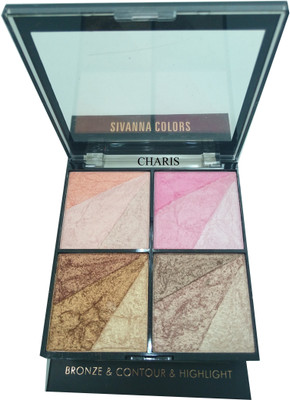 

Sivanna 12 Shade Super Highlighter-36201 Highlighter(Multicolor)