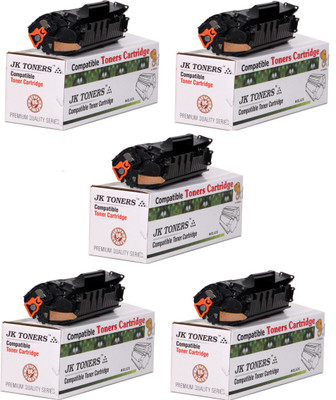 

JK Toners 12A/Q2612A For printer Use 1010, 1010w, 1012, 1015, 1018, 1020, 1022, 1022n, 1022nw, M1005 MFP, M1319f MFP, 3015 AIO, 3020, 3030, 3050, 3050z, 3052, 3055 (5 PC) Single Color Ink Toner(Black)