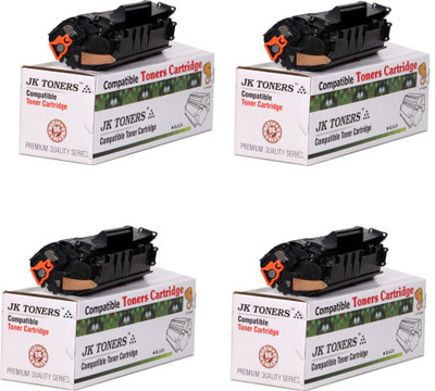 

JK Toners 12A/Q2612A For printer Use 1010, 1010w, 1012, 1015, 1018, 1020, 1022, 1022n, 1022nw, M1005 MFP, M1319f MFP, 3015 AIO, 3020, 3030, 3050, 3050z, 3052, 3055 (4 PC) Single Color Ink Toner(Black)