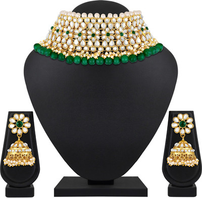 

Spargz Alloy Jewel Set(Gold)