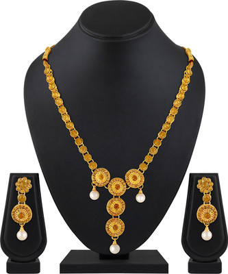 

Spargz Alloy Jewel Set(Gold)