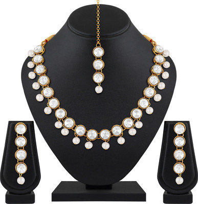 

Spargz Alloy Jewel Set(Gold)