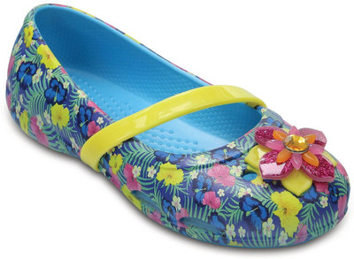 

Crocs Girls Slip on Ballerinas(Blue, Electric blue