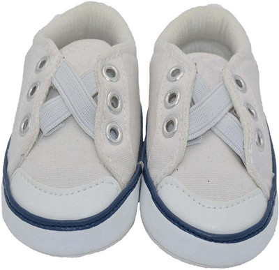 

Baby Bucket Boys & Girls Slip on Sneakers(White