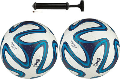 

Alen Brazuca Blue Double Combo Football + Pump Football Kit