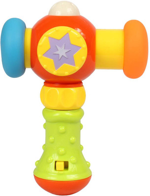 

Planet of Toys Electric Hammer With Light,On-Off Switch For Kids, Children(Multicolor)