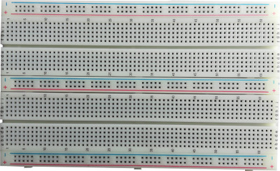 

Kit4Curious Big size Breadboard 16.5x10cm(Multicolor)