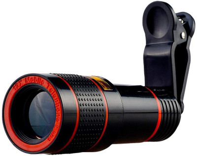 

SG Retails Hub Telescope Lens Kit for All Mobile Camera with 12x Zoom Lens(Black, 22)