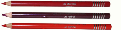 

COLORS QUEEN Lip Liner waterproof Matte Lip Pencil(Purple, Orange, red)