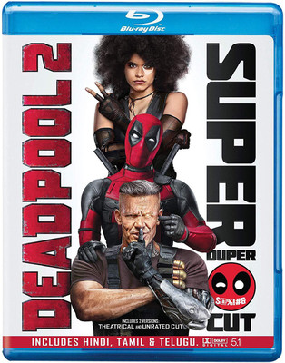 

Deadpool 2 + Super Duper Cut (Unrated) (2-Disc)(Blu-ray English)