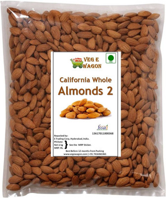 

Veg E Wagon Almonds - California # 2 1000 Almonds(1000 g, Pouch)